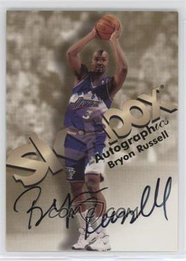 1998-99 Skybox Premium - Autographics #_BRRU - Bryon Russell