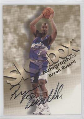 1998-99 Skybox Premium - Autographics #_BRRU - Bryon Russell