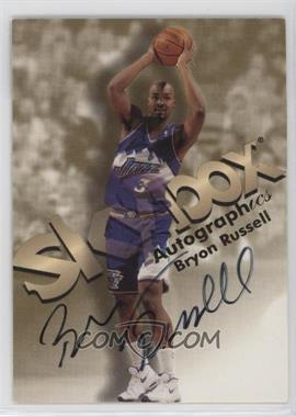 1998-99 Skybox Premium - Autographics #_BRRU - Bryon Russell