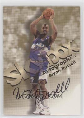 1998-99 Skybox Premium - Autographics #_BRRU - Bryon Russell