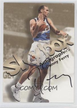 1998-99 Skybox Premium - Autographics #_DAFE - Danny Ferry