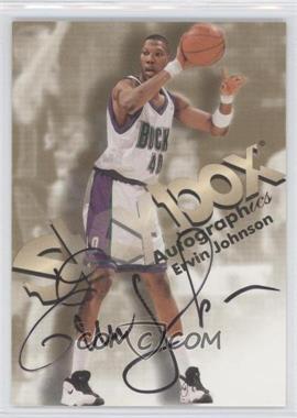 1998-99 Skybox Premium - Autographics #_ERJO - Ervin Johnson