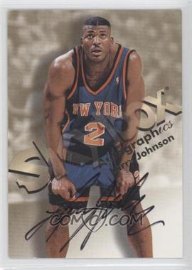 1998-99 Skybox Premium - Autographics #_LAJO - Larry Johnson