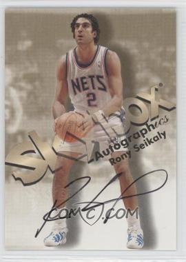 1998-99 Skybox Premium - Autographics #_ROSE - Rony Seikaly