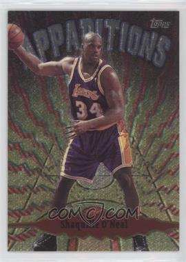 1998-99 Topps - Apparitions #A5 - Shaquille O'Neal