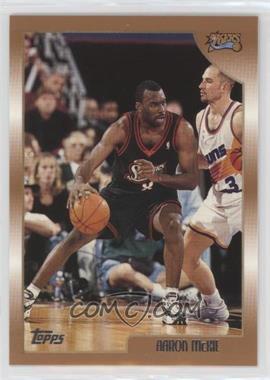 1998-99 Topps - [Base] #202 - Aaron McKie