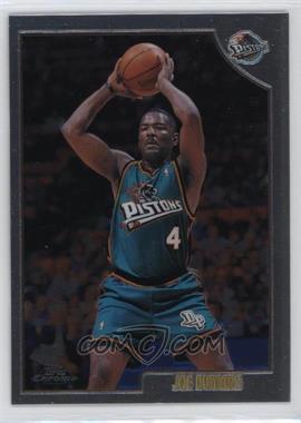 1998-99 Topps - Chrome Preview #43 - Joe Dumars