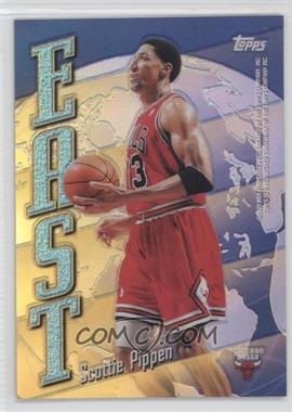 1998-99 Topps - East/West - Refractor #EW4 - Scottie Pippen, Kevin Garnett