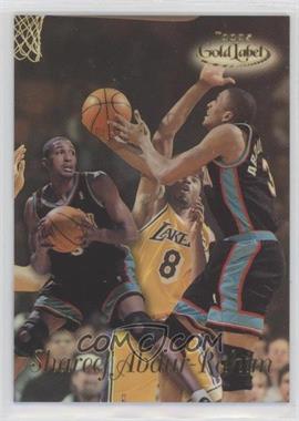 1998-99 Topps - Gold Label #GL9 - Shareef Abdur-Rahim (Guarded by Kobe Bryant)