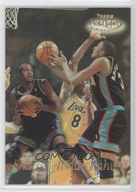 1998-99 Topps - Gold Label #GL9 - Shareef Abdur-Rahim (Guarded by Kobe Bryant)
