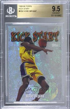 1998-99 Topps - Kick Start #KS2 - Kobe Bryant [BGS 9.5 GEM MINT]