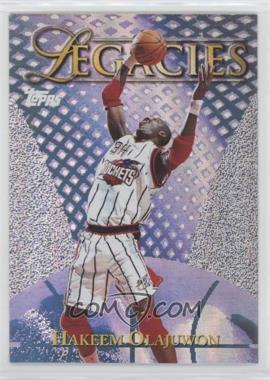 1998-99 Topps - Legacies #L3 - Hakeem Olajuwon