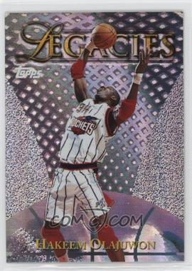 1998-99 Topps - Legacies #L3 - Hakeem Olajuwon