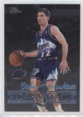 1998-99 Topps Chrome - Back 2 Back #B5 - John Stockton