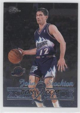 1998-99 Topps Chrome - Back 2 Back #B5 - John Stockton