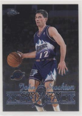 1998-99 Topps Chrome - Back 2 Back #B5 - John Stockton