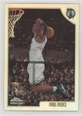 1998-99 Topps Chrome - [Base] - Refractor #135 - Paul Pierce