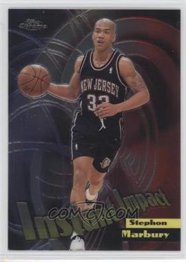 1998-99 Topps Chrome - Instant Impact #I3 - Stephon Marbury