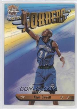 1998-99 Topps Chrome - Season's Best - Refractor #SB12 - Soarers - Kevin Garnett