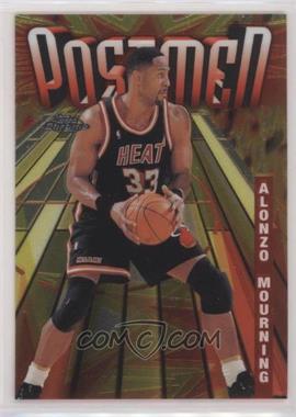 1998-99 Topps Chrome - Season's Best #SB23 - Postmen - Alonzo Mourning