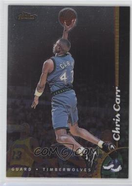 1998-99 Topps Finest - [Base] - No-Protector #142 - Chris Carr