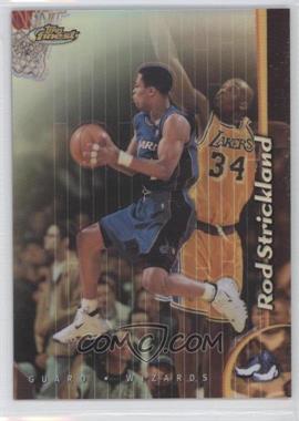 1998-99 Topps Finest - [Base] - Refractor No-Protector #37 - Rod Strickland
