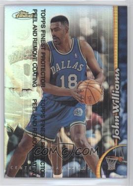 1998-99 Topps Finest - [Base] - Refractor #137 - Hot Rod Williams