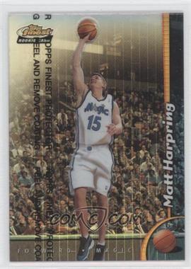 1998-99 Topps Finest - [Base] - Refractor #240 - Matt Harpring