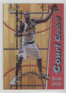 1998-99 Topps Finest - Court Control - Refractors Proofs #CC13 - Antawn Jamison