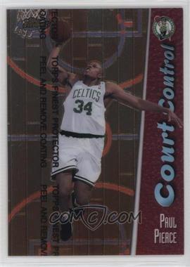 1998-99 Topps Finest - Court Control #CC17 - Paul Pierce /750