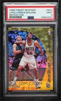 Jayson Williams, Karl Malone [PSA 9 MINT]