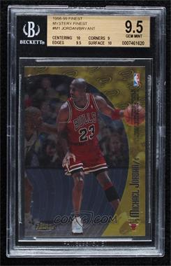 1998-99 Topps Finest Mystery Finest - [Base] #M1 - Michael Jordan, Kobe Bryant [BGS 9.5 GEM MINT]