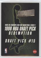 Draft Pick #15 (Could Be Redeemed for Base Card #115 Matt Harpring)