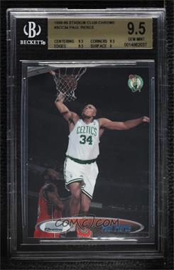 1998-99 Topps Stadium Club - Chrome #SCC34 - Paul Pierce [BGS 9.5 GEM MINT]