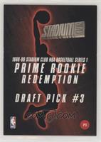 Prime Rookie Redemption - Draft Pick #3 (Raef LaFrentz)