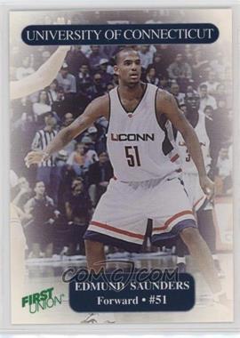 1998-99 University of Connecticut Huskies Team Issue - [Base] #51 - Edmund Saunders