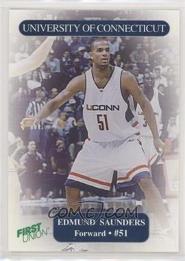 1998-99 University of Connecticut Huskies Team Issue - [Base] #51 - Edmund Saunders