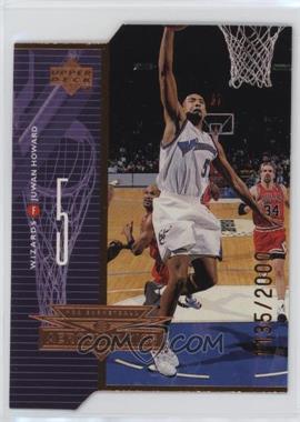 1998-99 Upper Deck - AeroDynamics - Bronze Quantum Die-Cut #A24 - Juwan Howard /2000