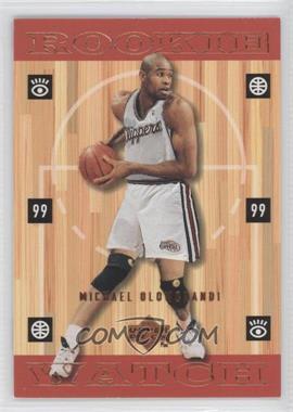 1998-99 Upper Deck - [Base] - Bronze #312 - Rookie Watch - Michael Olowokandi /100