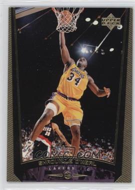 1998-99 Upper Deck - [Base] - Gold Missing Serial Number #76 - Shaquille O'Neal