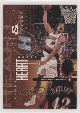 1998-99 Upper Deck - [Base] #129 - Heart & Soul - Rasheed Wallace, Isaiah Rider