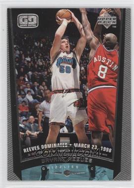 1998-99 Upper Deck - [Base] #156 - Bryant Reeves