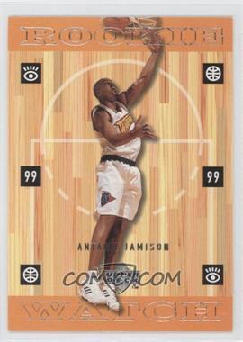 1998-99 Upper Deck - [Base] #315 - Rookie Watch - Antawn Jamison
