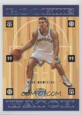 1998-99 Upper Deck - [Base] #320 - Rookie Watch - Dirk Nowitzki