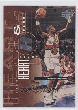 1998-99 Upper Deck - [Base] #5 - Heart & Soul - Steve Smith, Dikembe Mutombo