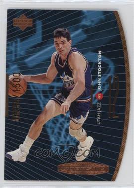 1998-99 Upper Deck - Intensity - Bronze Die-Cut #I21 - John Stockton /1500