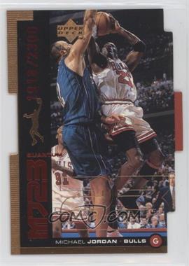 1998-99 Upper Deck - MJ23 - Bronze Quantum Die-Cut #QMM28 - Michael Jordan /2300