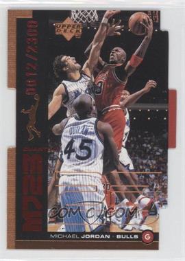 1998-99 Upper Deck - MJ23 - Bronze Quantum Die-Cut #QMM5 - Michael Jordan /2300