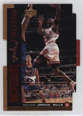 1998-99 Upper Deck - MJ23 - Bronze Quantum Die-Cut #QMM7 - Michael Jordan /2300