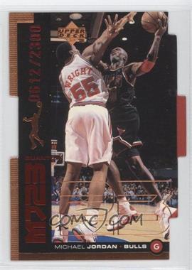 1998-99 Upper Deck - MJ23 - Bronze Quantum Die-Cut #QMM8 - Michael Jordan /2300